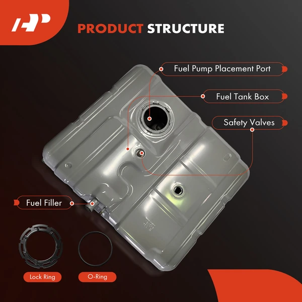 55 Gallon Fuel Tank for Ford E450 Super Duty E350 Super Duty 11-19 E150 E250