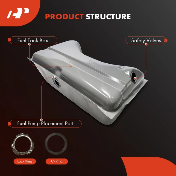 18 Gallon Fuel Tank for Dodge Dart Plymouth Barracuda Valiant 1964-1966