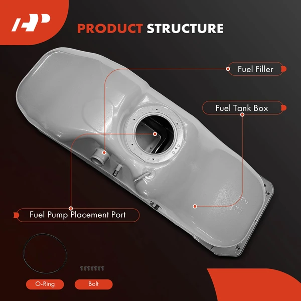 15.9 Gallon Fuel Tank for Nissan Pickup 1995-1997 D21 1989-1994 L4 2.4L 3.0L