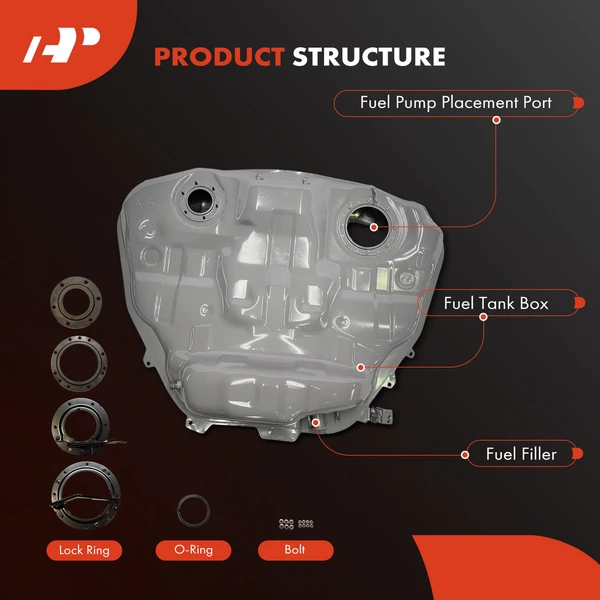 18.5 Gallon Fuel Tank for Subaru Outback 2010-2014 Legacy 2010-2012 2.5L 3.6L