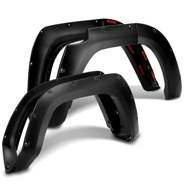 4 Pcs Front & Rear Pocket Style Fender Flare for Toyota 4Runner 2014-2023