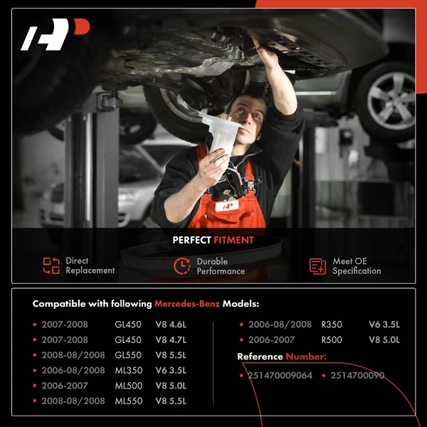 Fuel Filter with Sending Unit for Mercedes-Benz W251 X164 W164 GL450 ML350 R350