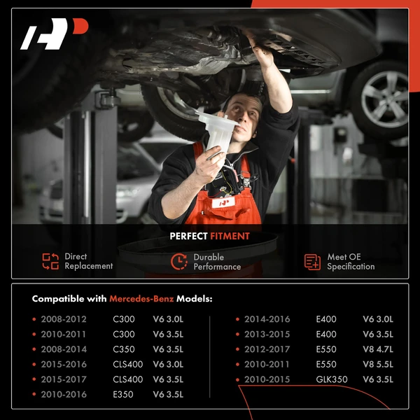 Fuel Pump Closing Cover for Mercedes-Benz C350 C300 CLS400 E350 E400 GLK350