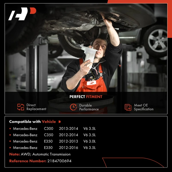 Fuel Filter Assembly for Mercedes-Benz C300 2013-2014 C350 E350 3.0L 3.5L