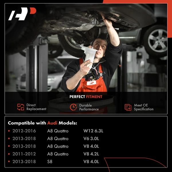 Fuel Filter Assembly for Audi A8 Quattro 2011-2018 S8 2013-2018 in Tank