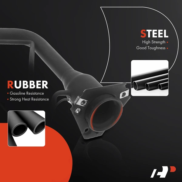 Fuel Filler Neck for Chevrolet Colorado GMC Canyon 09-12 Length 13.75 in