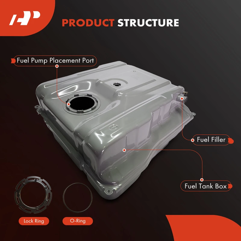 40 Gallon Fuel Tank for Ford F-250 F-350 F-450 F-550 Super Duty 2014-2016 6.7L