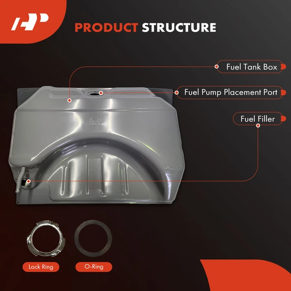 19 Gallon Fuel Tank for Plymouth Satellite GTX Belvedere Dodge Coronet Charger