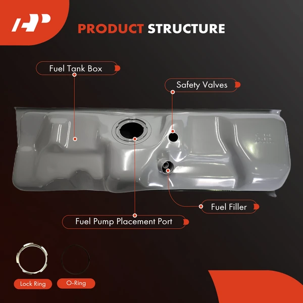 16.5 Gallon Fuel Tank for Ford F-150 F-250 F-350 1985-1986