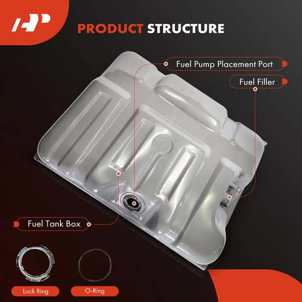 19 Gallon Fuel Tank for Ford F-150 F-350 1975-1978 F-250 1973-1978 F-100