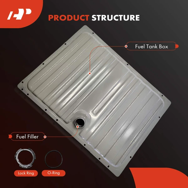 16 Gallon Fuel Tank for Ford Mustang 1965-1968 Mercury Cougar 1967-1968