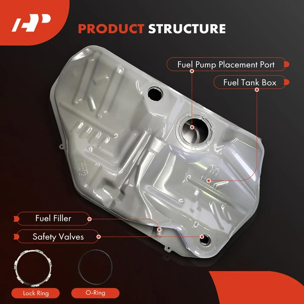 18 Gallon Fuel Tank for Ford Taurus 2004-2007 Mercury Sable 2004-2005 V6 3.0L