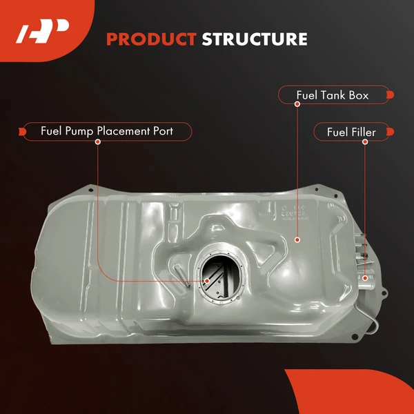 10 Gallon Fuel Tank for Ford Festiva 1989-1993 Aspire 1994-1997 1.3L