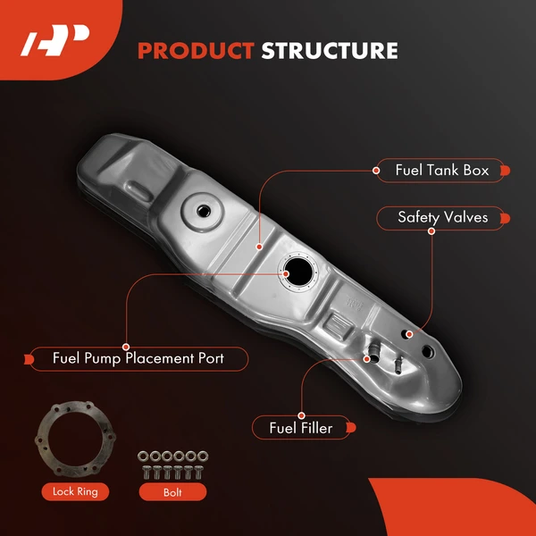 30.5 Gallon Fuel Tank for Ford F-150 F-250 1997-1998 F-250 HD 1997