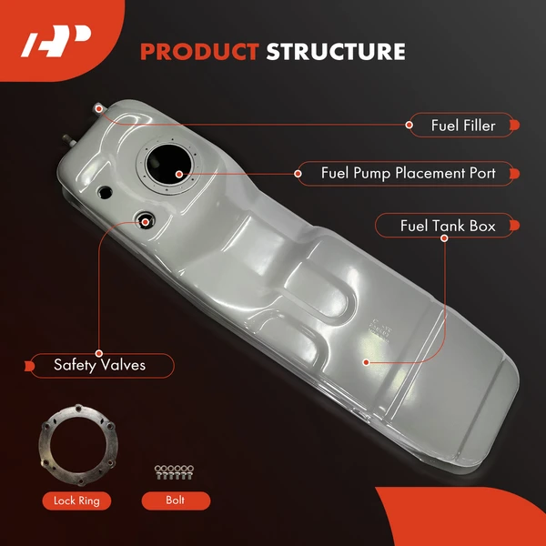 21 Gallon Fuel Tank for Ford Explorer Mercury Mountaineer 1997-2001 4.0L 5.0L