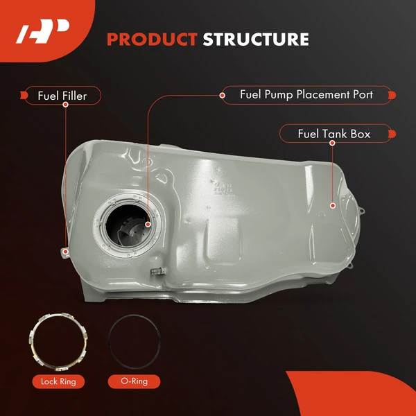 16.5 Gallon Fuel Tank for Ford Escape Mazda Tribute 2005-2006 Mercury Mariner