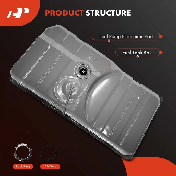 21 Gallon Fuel Tank for Chevrolet Camaro Pontiac Firebird Phoenix Buick Apollo