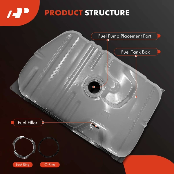 17 Gallon Fuel Tank for Chevrolet Monte Carlo 1985-1988 Buick Regal 1984-1987