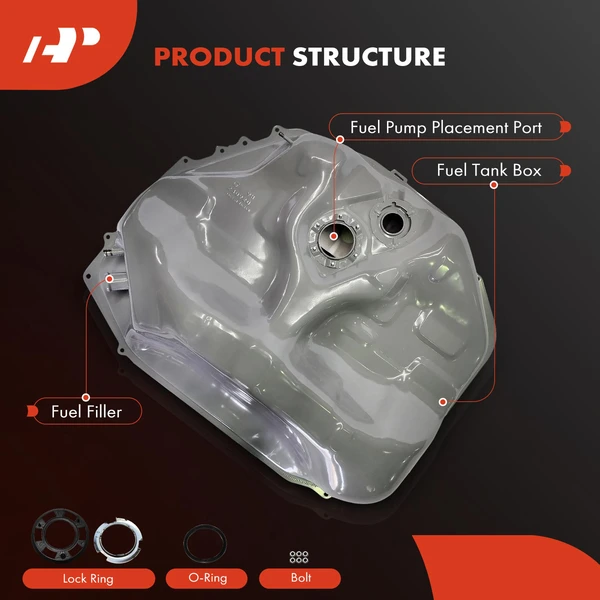 13.5 Gallon Fuel Tank for Honda Civic 1992-1995 L4 1.5L 1.6L