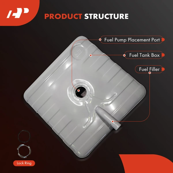 31 Gallon Fuel Tank for Chevrolet Blazer V10 Suburban GMC Jimmy V1500 Suburban