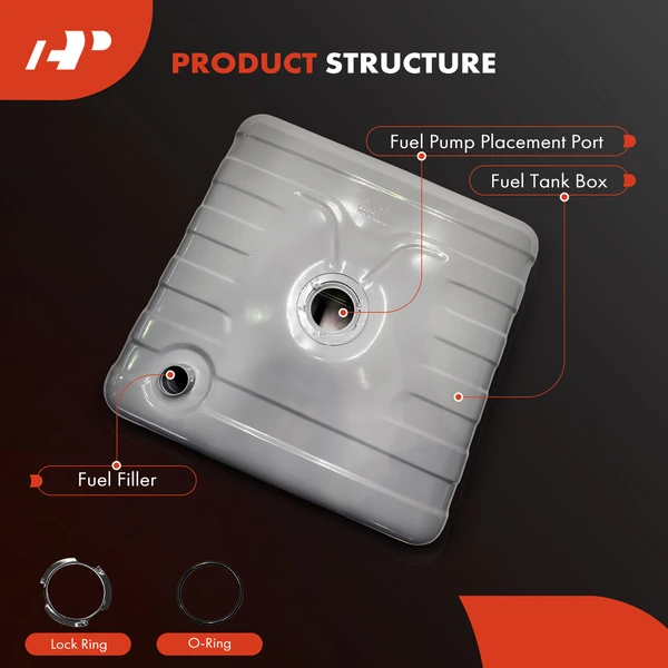 31 Gallon Fuel Tank for Chevrolet GMC C3500 K3500 1990-1996 C3500HD 1992-1995