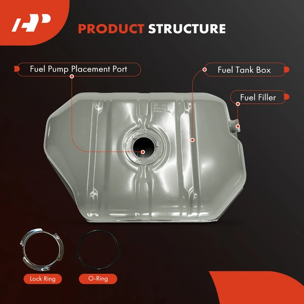 13.2 Gallon Fuel Tank for Chevrolet S10 Blazer GMC S15 Jimmy 1983-1985
