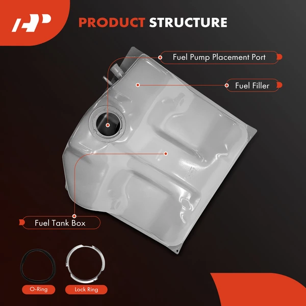 16 Gallon Fuel Tank for Chevrolet Monte Carlo Buick Regal Pontiac Grand Prix