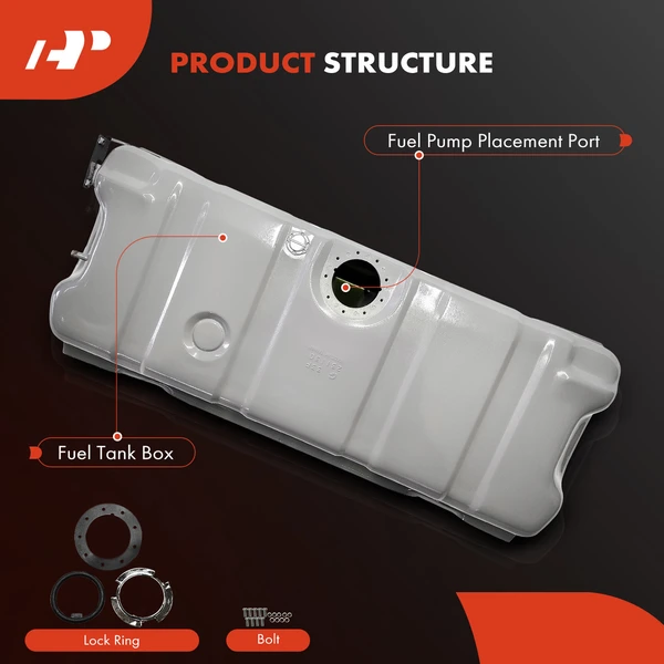 24 Gallon Fuel Tank for Chevrolet Corvette 1970-1972 V8 5.7L 7.4L