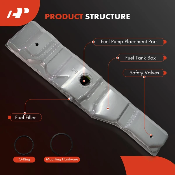 31 Gallon Fuel Tank for Chevrolet Express 3500 96-97 99-02 GMC Savana 1500