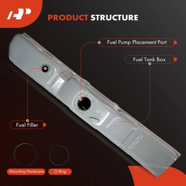 22 Gallon Fuel Tank for Chevrolet GMC C3500 K3500 1998-2000 C3500HD 1999-2002