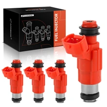 1997-2002 Mitsubishi Mirage 4pc Fuel Injector 2-Blade Terminal A-Premium APFI012