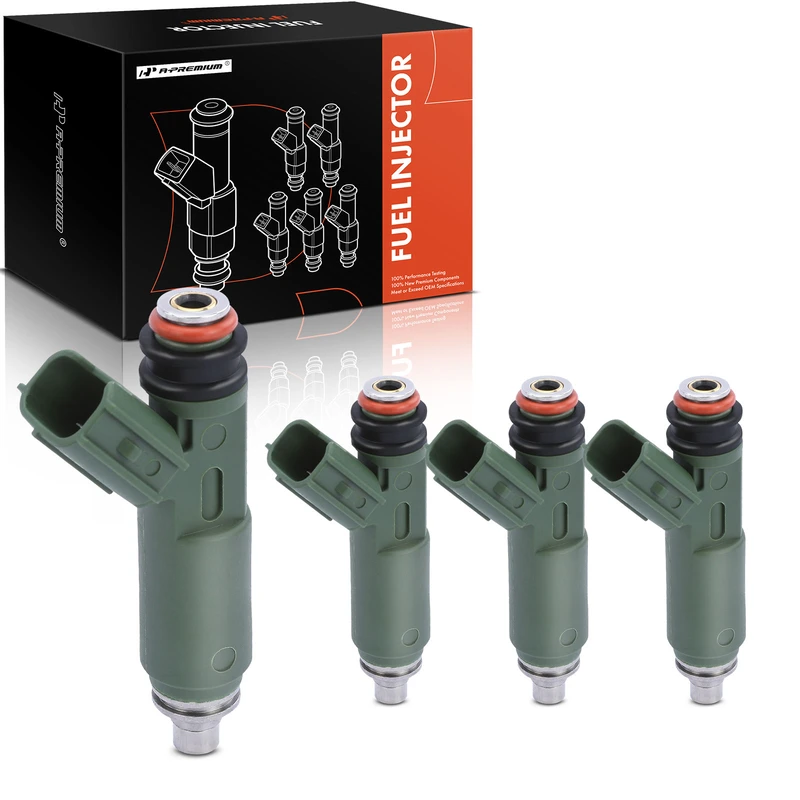 2000-2005 Toyota Celica 4-Pc Fuel Injector 2-Blade Terminal A-Premium APFI180