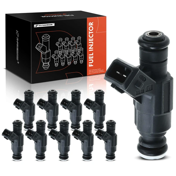 1996-1997 Dodge Ram 2500 10-Pc Fuel Injector 2-Blade Terminal A-Premium APFI103