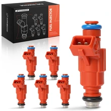 2002-2003 Ford Explorer 6-Pc Fuel Injector 2-Blade Terminal A-Premium APFI104