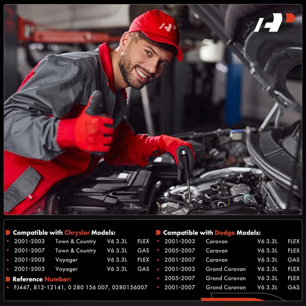 6-Pc Fuel Injector 2-Blade Terminal A-Premium APFI055