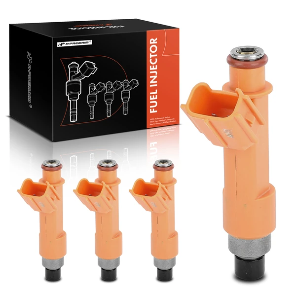 2010-2012 Lexus HS250h 4-Pc Fuel Injector 2-Blade Terminal A-Premium APFI244