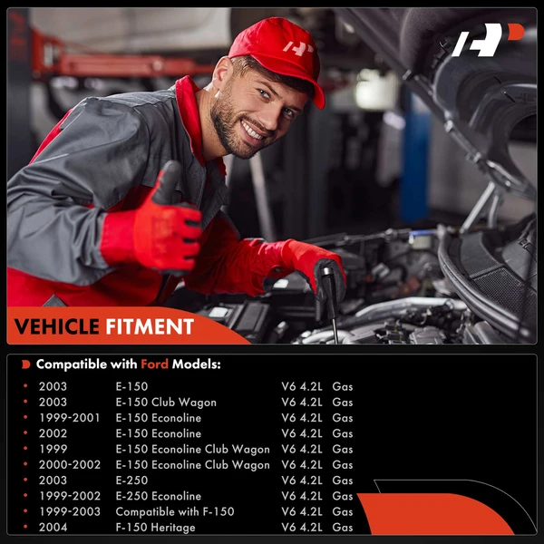 6-Pc Fuel Injector 2-Blade Terminal A-Premium APFI245