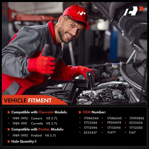 8-Pc Fuel Injector 2-Blade Terminal A-Premium APFI351