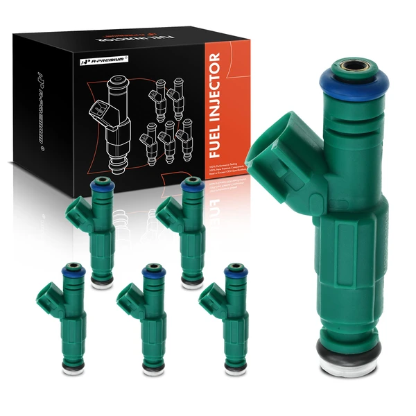 2001-2007 Chrysler Voyager 6-Pc Fuel Injector 2-Blade Terminal A-Premium APFI106