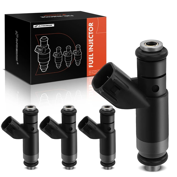 4-Pc Fuel Injector 2-Blade Terminal A-Premium APFI250