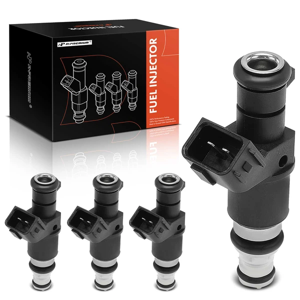 2003-2011 Honda Element 4-Pc Fuel Injector 2-Blade Terminal A-Premium APFI354