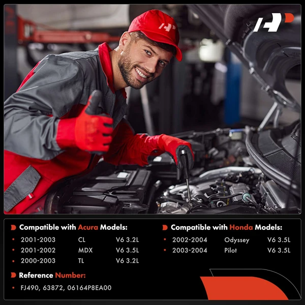 6-Pc Fuel Injector 2-Blade Terminal A-Premium APFI356