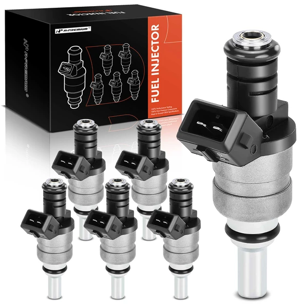 1999-2002 BMW Z3 6-Pc Fuel Injector 2-Blade Terminal A-Premium APFI251