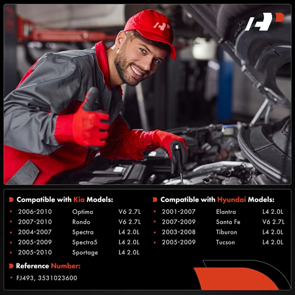 4-Pc Fuel Injector 2-Blade Terminal A-Premium APFI086