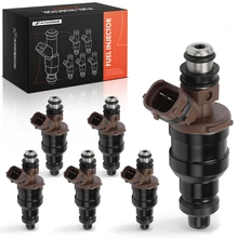 1989-1995 Toyota Pickup 6pc Fuel Injector 2-Blade Terminal A-Premium APFI360