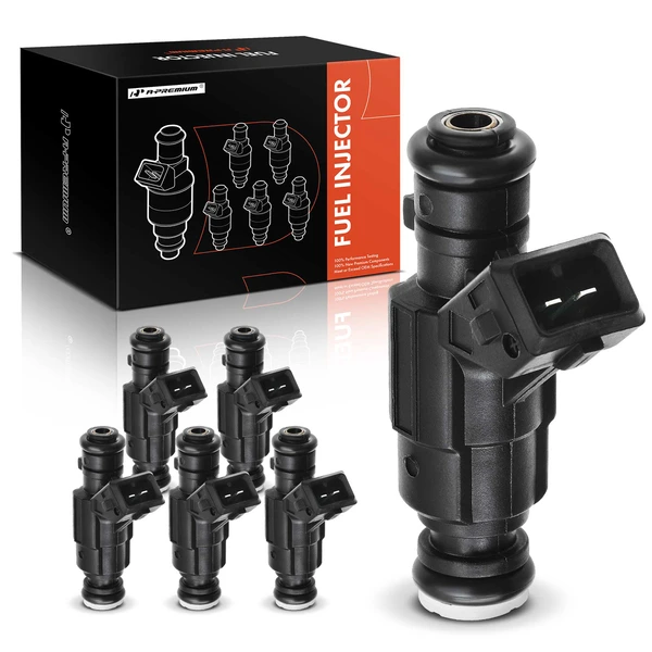 1998-2000 Mercedes-Benz ML320 6-Pc Fuel Injector 2-Blade Terminal A-Premium APFI115