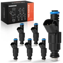 1999-2004 Jeep Wrangler 6-Pc Fuel Injector 2-Blade Terminal A-Premium APFI117