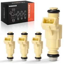 1997-1999 Mercury Tracer 4pc Fuel Injector 2-Blade Terminal A-Premium APFI110