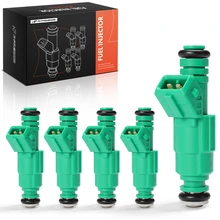 2004 Volvo C70 5-Pc Fuel Injector 2-Blade Terminal A-Premium APFI128