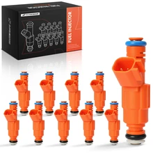 2000-2004 Ford F-550 Super Duty 10pc Fuel Injector 2-Blade Terminal A-Premium APFI123